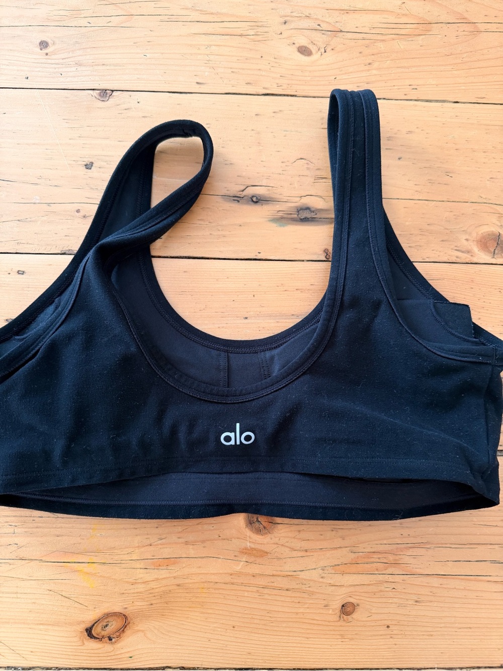 Black Alo Sport Bra